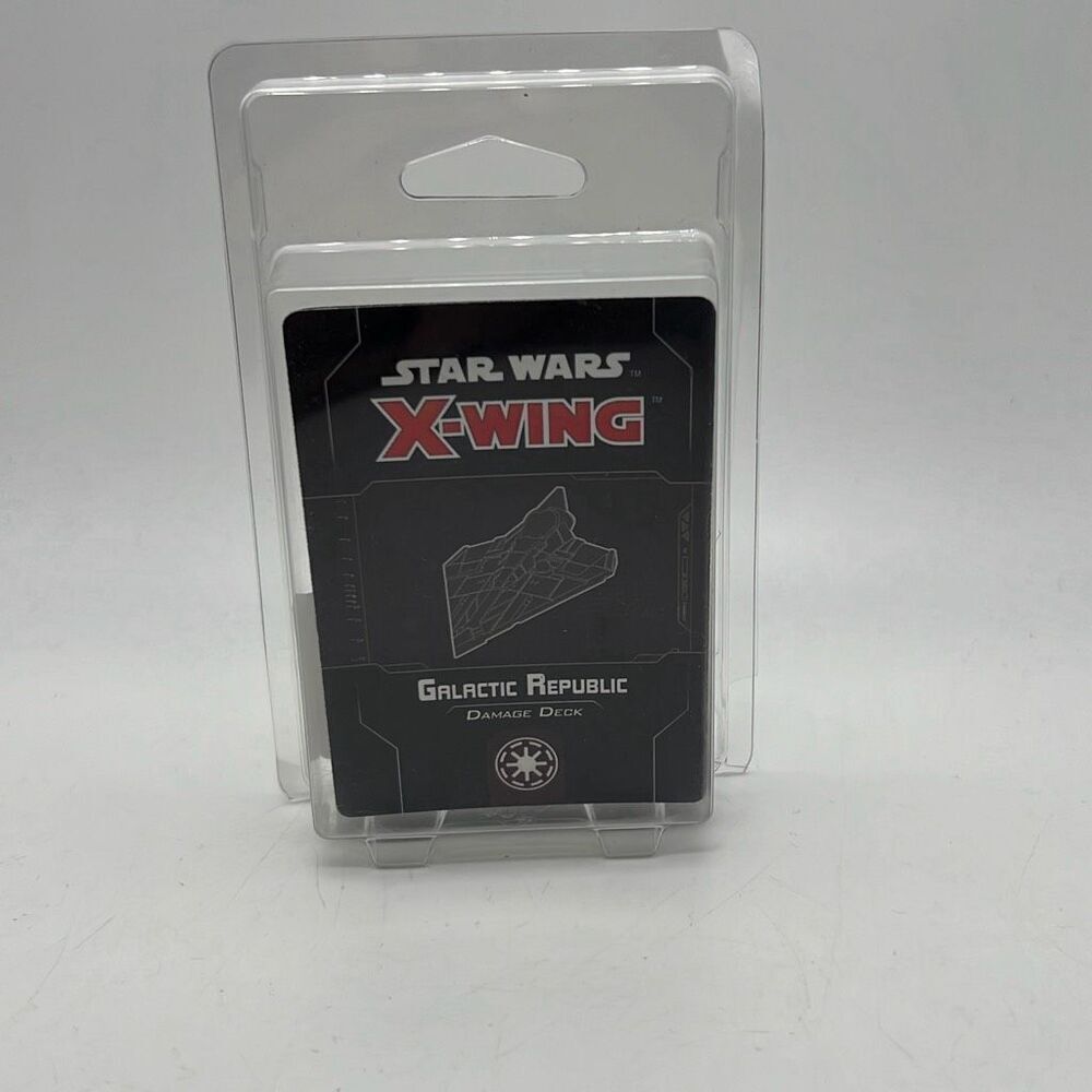 Star Wars X-Wing 2nd Edition Miniatures Game Galactic Republic DAMAGE DECK NEW🔥